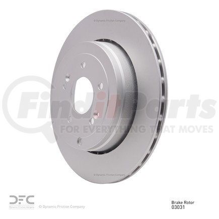 600-03031 by DYNAMIC FRICTION COMPANY - Disc Brake Rotor