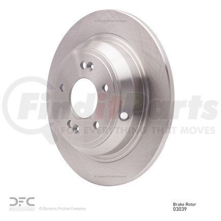 600-03039 by DYNAMIC FRICTION COMPANY - Disc Brake Rotor