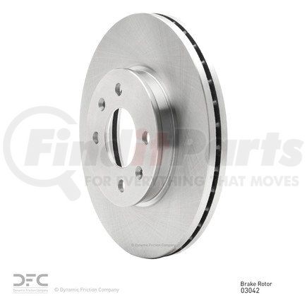 600-03042 by DYNAMIC FRICTION COMPANY - Disc Brake Rotor