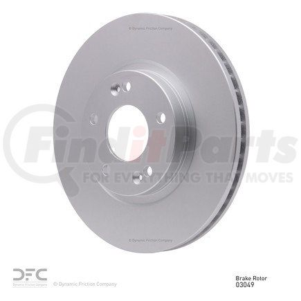 600-03049 by DYNAMIC FRICTION COMPANY - Disc Brake Rotor