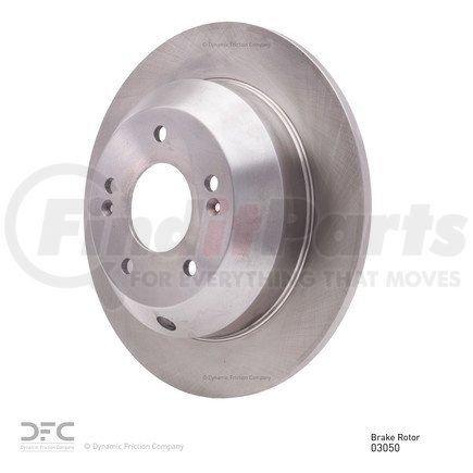 600-03050 by DYNAMIC FRICTION COMPANY - Disc Brake Rotor