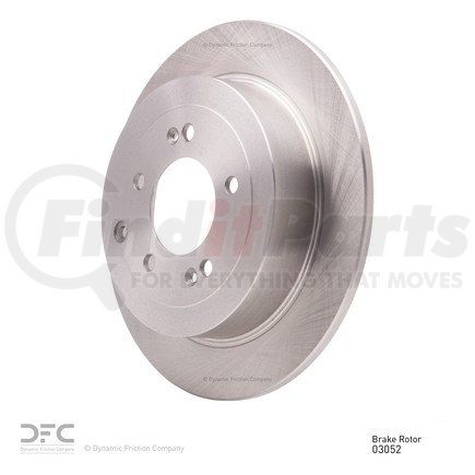 600-03052 by DYNAMIC FRICTION COMPANY - Disc Brake Rotor