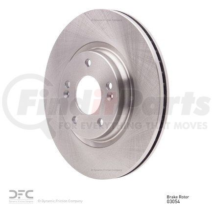 600-03054 by DYNAMIC FRICTION COMPANY - Disc Brake Rotor