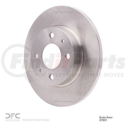 600-07001 by DYNAMIC FRICTION COMPANY - Disc Brake Rotor