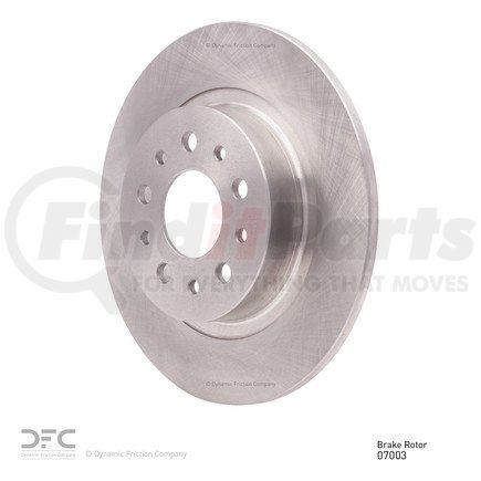 600-07003 by DYNAMIC FRICTION COMPANY - Disc Brake Rotor