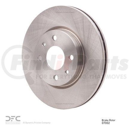 600-07002 by DYNAMIC FRICTION COMPANY - Disc Brake Rotor