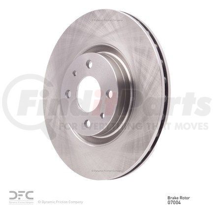 600-07004 by DYNAMIC FRICTION COMPANY - Disc Brake Rotor