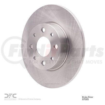 600-07005 by DYNAMIC FRICTION COMPANY - Disc Brake Rotor