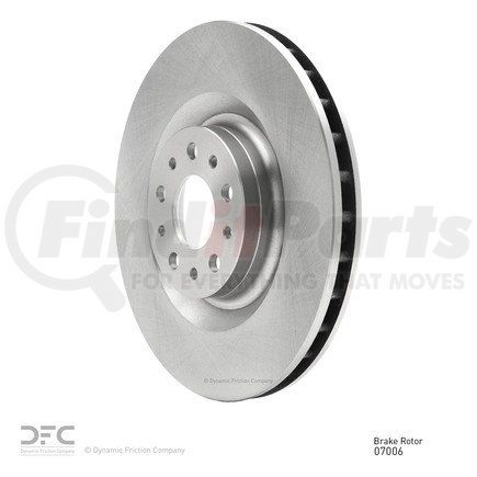 600-07006 by DYNAMIC FRICTION COMPANY - Disc Brake Rotor