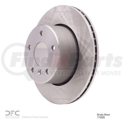 600-11005 by DYNAMIC FRICTION COMPANY - Disc Brake Rotor