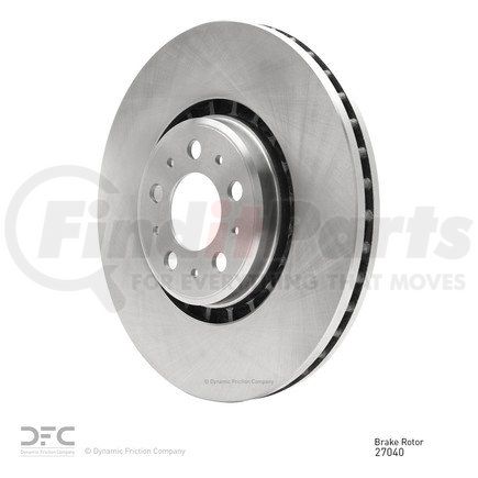 600-27040 by DYNAMIC FRICTION COMPANY - Disc Brake Rotor