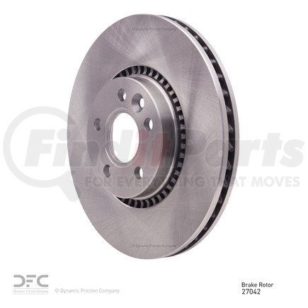 600-27042 by DYNAMIC FRICTION COMPANY - Disc Brake Rotor