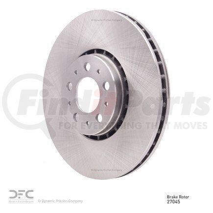 600-27045 by DYNAMIC FRICTION COMPANY - Disc Brake Rotor