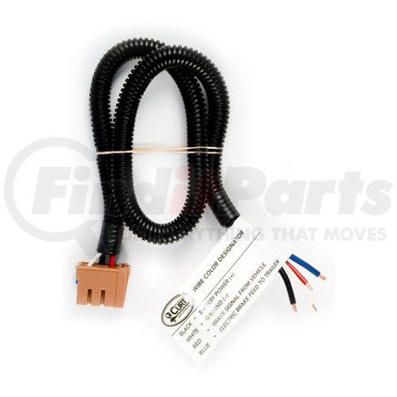 51351 by CURT MANUFACTURING - BRAKE CONTROL HARNESS PACKAGED