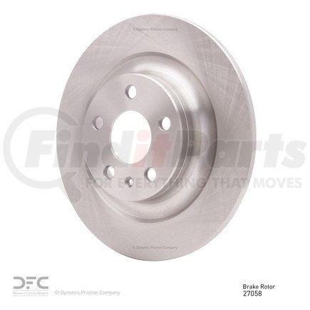 600-27058 by DYNAMIC FRICTION COMPANY - Disc Brake Rotor