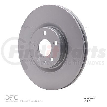 600-27059 by DYNAMIC FRICTION COMPANY - Disc Brake Rotor