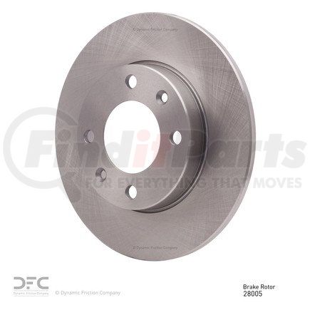 600-28005 by DYNAMIC FRICTION COMPANY - Disc Brake Rotor