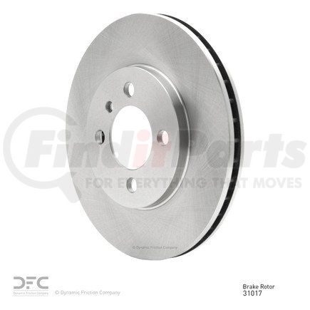 600-31017 by DYNAMIC FRICTION COMPANY - Disc Brake Rotor