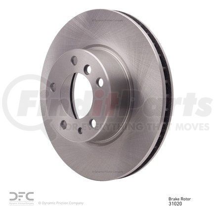 600-31020 by DYNAMIC FRICTION COMPANY - Disc Brake Rotor
