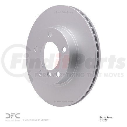 600-31027 by DYNAMIC FRICTION COMPANY - Disc Brake Rotor