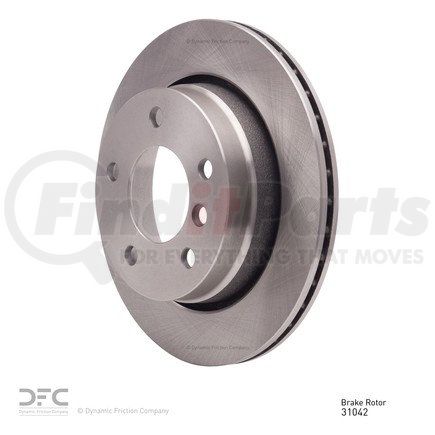 600-31042 by DYNAMIC FRICTION COMPANY - Disc Brake Rotor