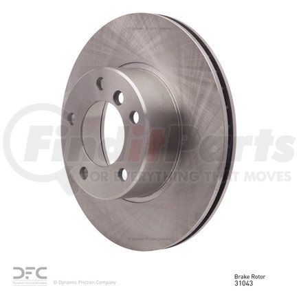 600-31043 by DYNAMIC FRICTION COMPANY - Disc Brake Rotor