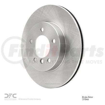 600-31046 by DYNAMIC FRICTION COMPANY - Disc Brake Rotor