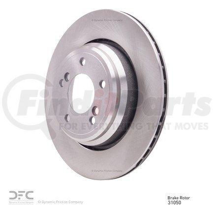 600-31050 by DYNAMIC FRICTION COMPANY - Disc Brake Rotor