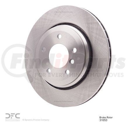 600-31053 by DYNAMIC FRICTION COMPANY - Disc Brake Rotor