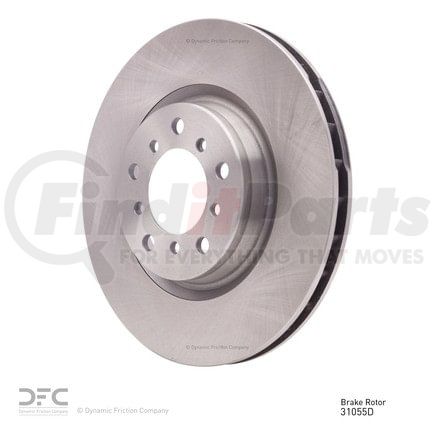 600-31055D by DYNAMIC FRICTION COMPANY - Disc Brake Rotor