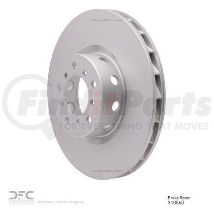 600-31056D by DYNAMIC FRICTION COMPANY - Disc Brake Rotor