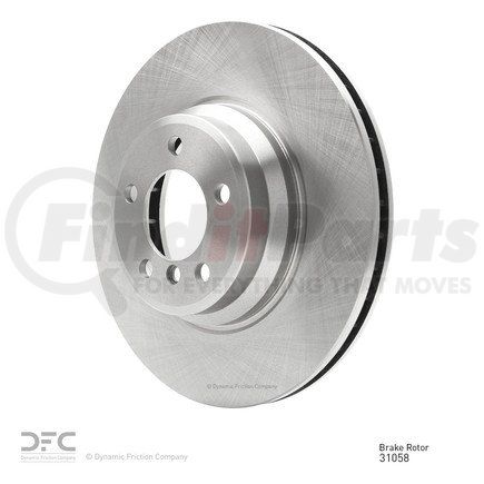 600-31058 by DYNAMIC FRICTION COMPANY - Disc Brake Rotor