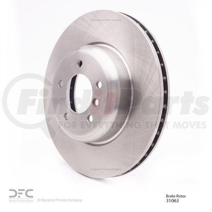 600-31063 by DYNAMIC FRICTION COMPANY - Disc Brake Rotor