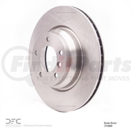 600-31069 by DYNAMIC FRICTION COMPANY - Disc Brake Rotor