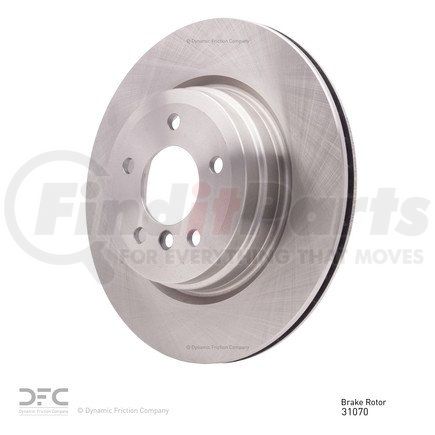 600-31070 by DYNAMIC FRICTION COMPANY - Disc Brake Rotor