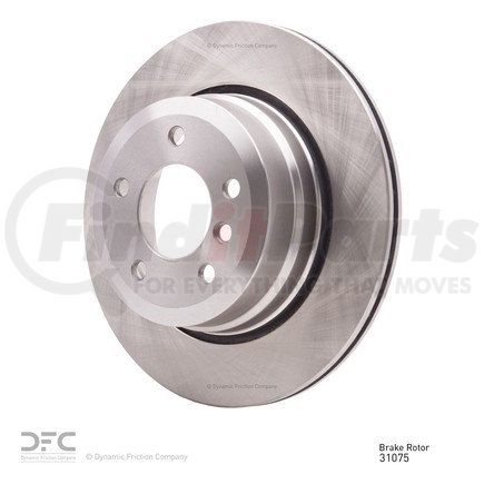 600-31075 by DYNAMIC FRICTION COMPANY - Disc Brake Rotor