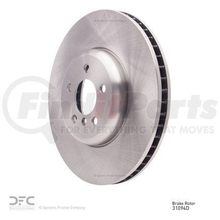 600-31094D by DYNAMIC FRICTION COMPANY - Disc Brake Rotor