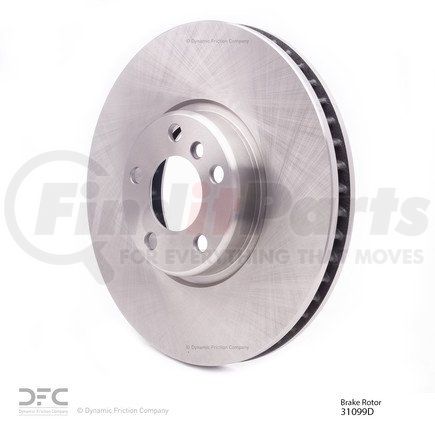 600-31099D by DYNAMIC FRICTION COMPANY - Disc Brake Rotor