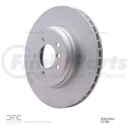 600-31105 by DYNAMIC FRICTION COMPANY - Disc Brake Rotor