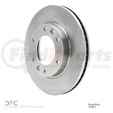 600-21023 by DYNAMIC FRICTION COMPANY - Disc Brake Rotor