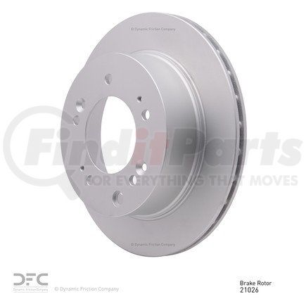 600-21026 by DYNAMIC FRICTION COMPANY - Disc Brake Rotor