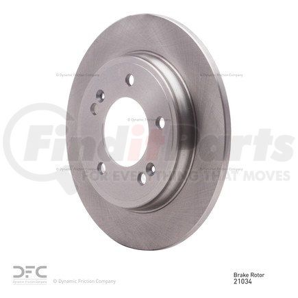 600-21034 by DYNAMIC FRICTION COMPANY - Disc Brake Rotor