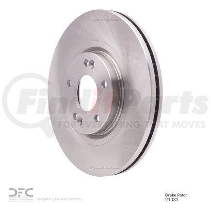 600-21031 by DYNAMIC FRICTION COMPANY - Disc Brake Rotor