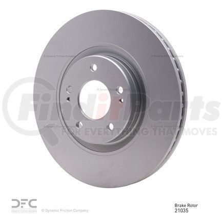 600-21035 by DYNAMIC FRICTION COMPANY - Disc Brake Rotor