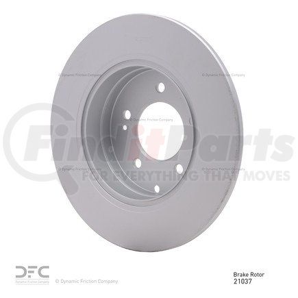 600-21037 by DYNAMIC FRICTION COMPANY - Disc Brake Rotor