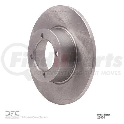 600-22000 by DYNAMIC FRICTION COMPANY - Disc Brake Rotor