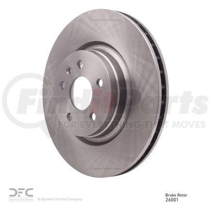 600-26001 by DYNAMIC FRICTION COMPANY - Disc Brake Rotor