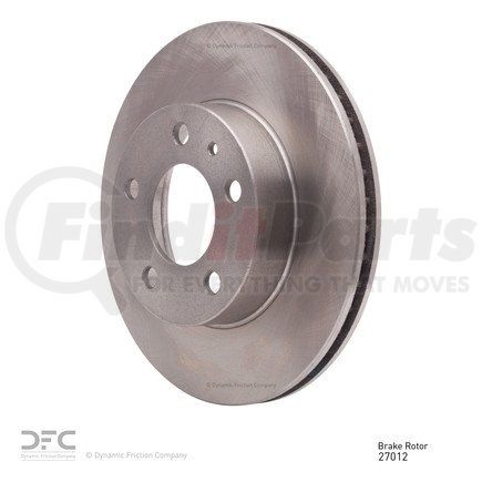 600-27012 by DYNAMIC FRICTION COMPANY - Disc Brake Rotor