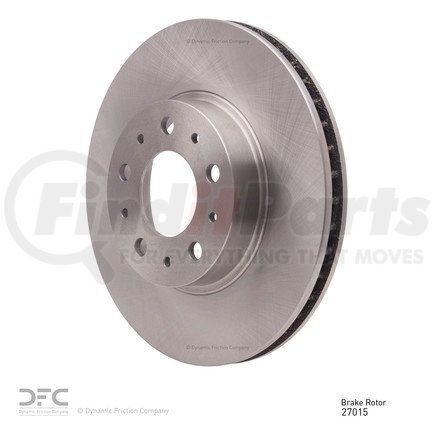 600-27015 by DYNAMIC FRICTION COMPANY - Disc Brake Rotor