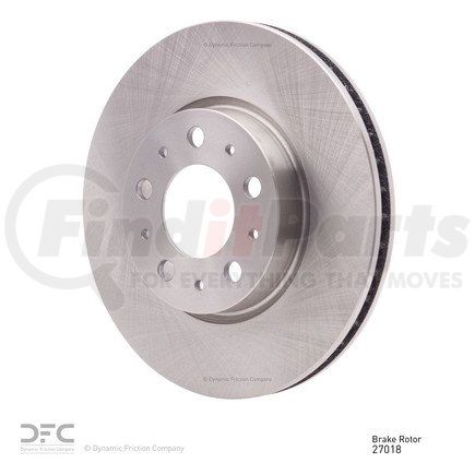 600-27018 by DYNAMIC FRICTION COMPANY - Disc Brake Rotor